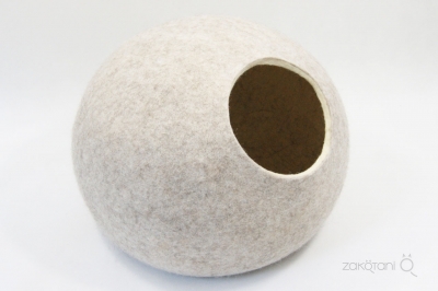 wool cave beige light | ZAKOTANI