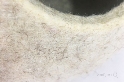 wool cave beige light | ZAKOTANI