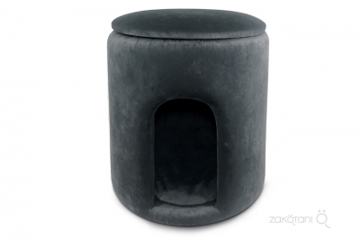 pouffe graphite | ZAKOTANI
