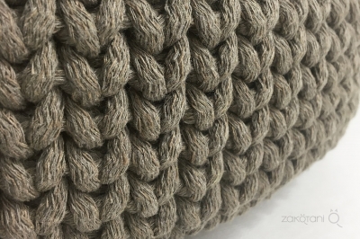 bedding of cotton twine beige | ZAKOTANI