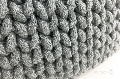 bedding of cotton twine gray | ZAKOTANI