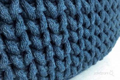 bedding of cotton twine blue-green | ZAKOTANI